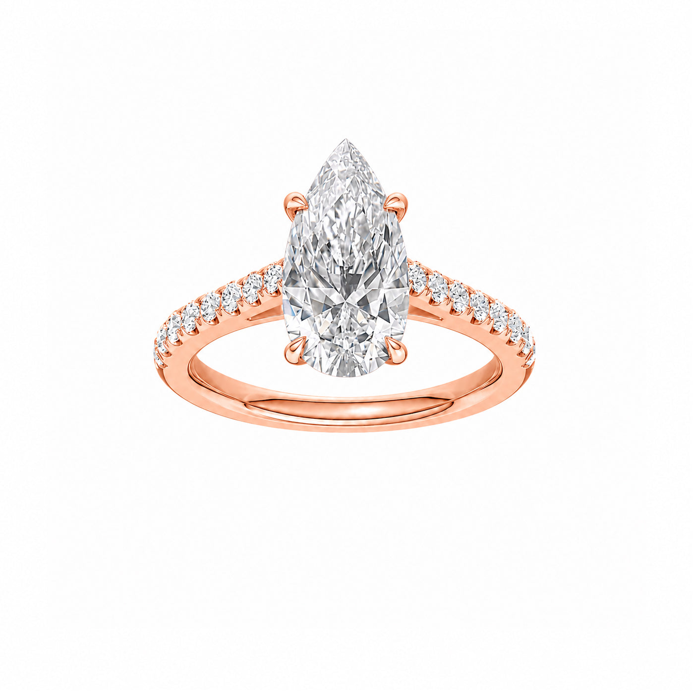 Diamond Engagement Ring 18K
