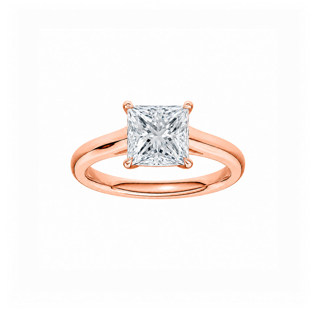 Diamond Engagement Ring 18K