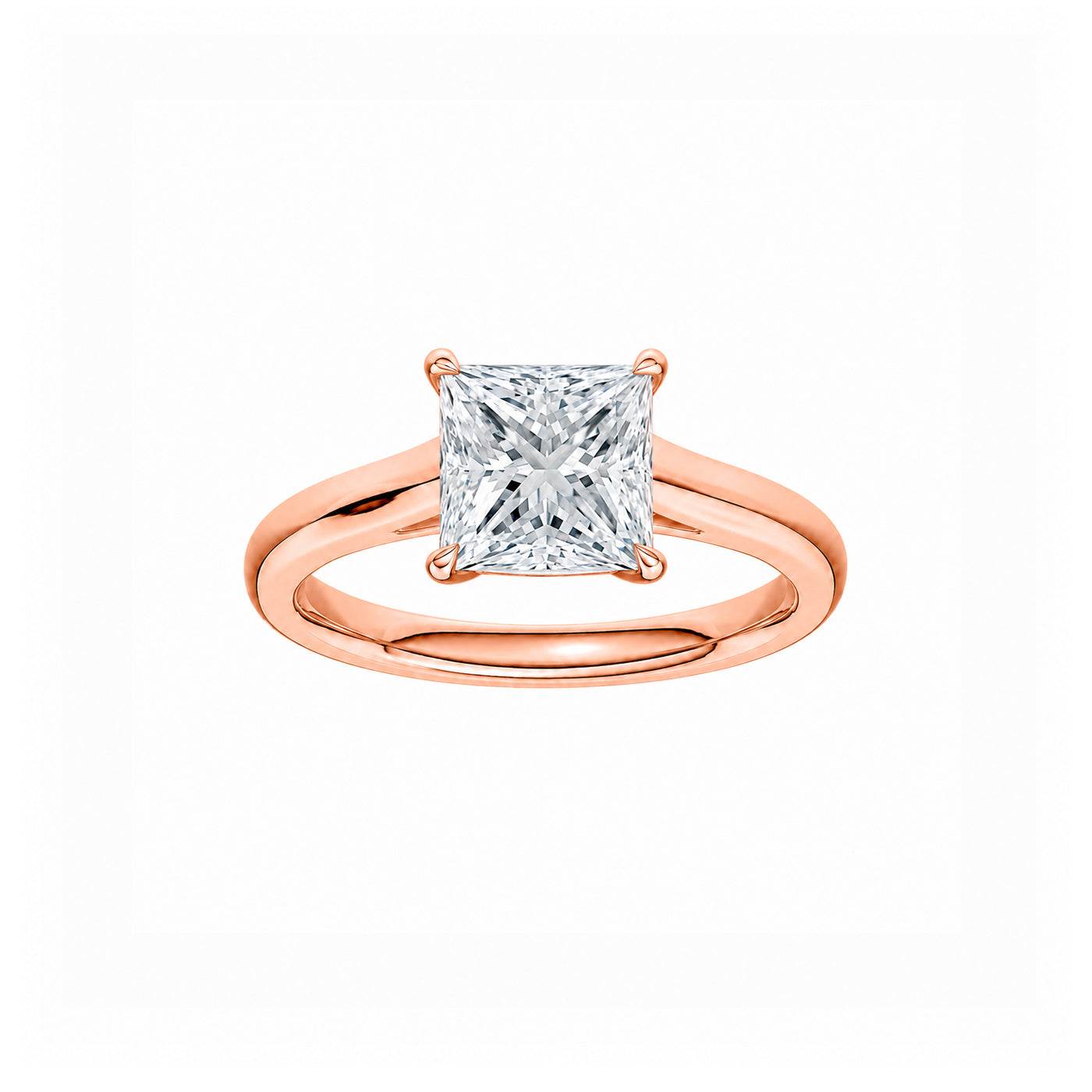 Diamond Engagement Ring 18K