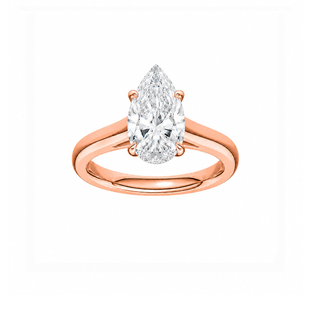 Diamond Engagement Ring 18K