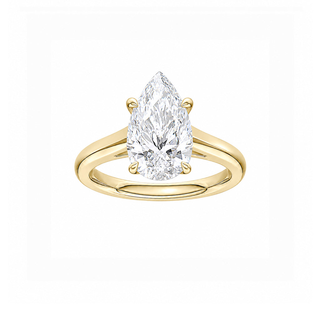 Diamond Engagement Ring 18K