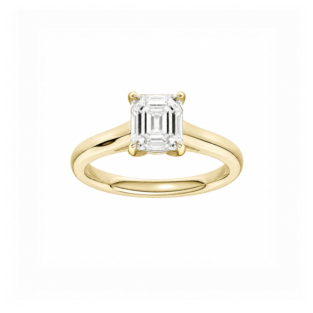 Diamond Engagement Ring 18K
