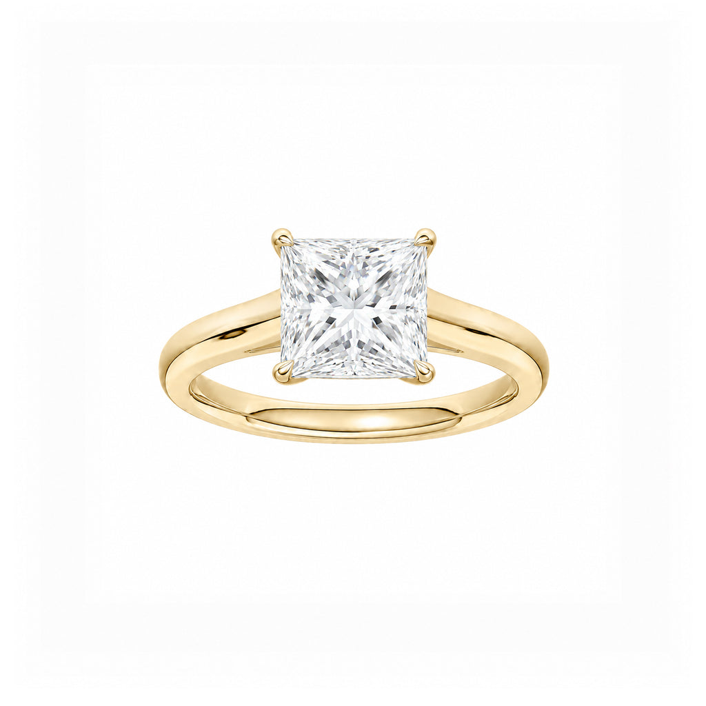 Diamond Engagement Ring 18K