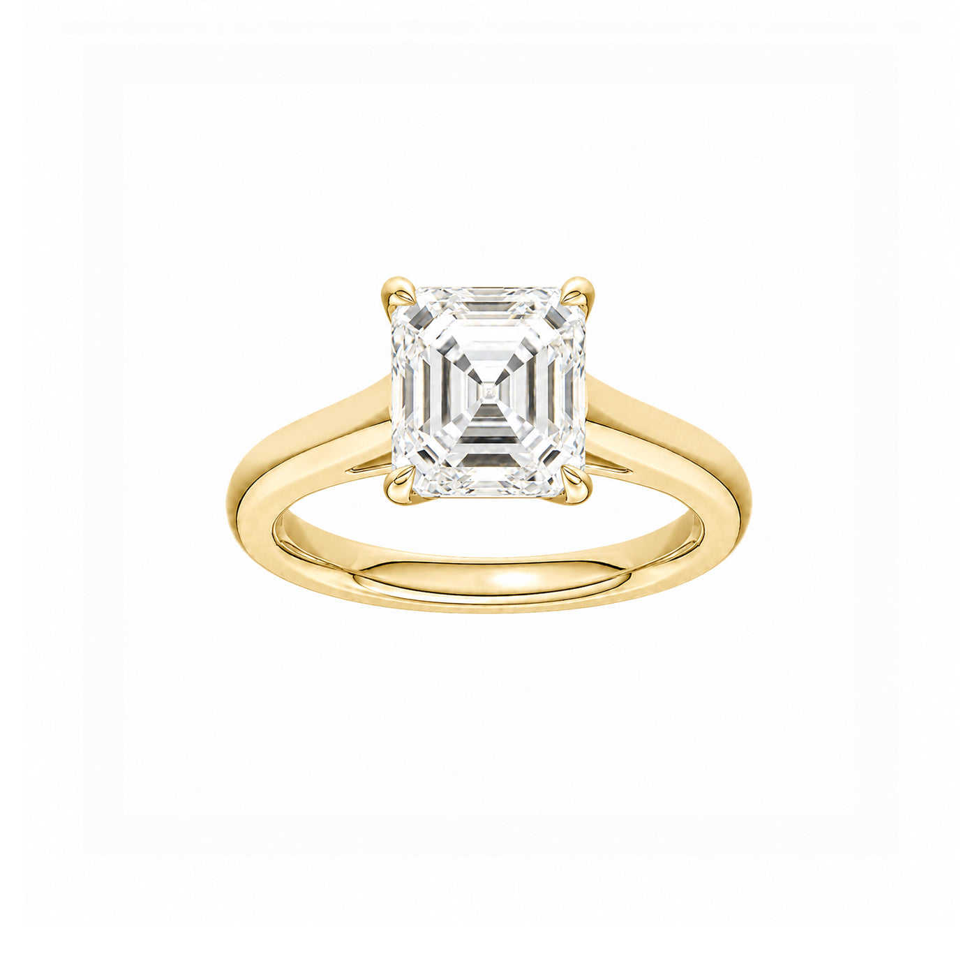 Diamond Engagement Ring 18K