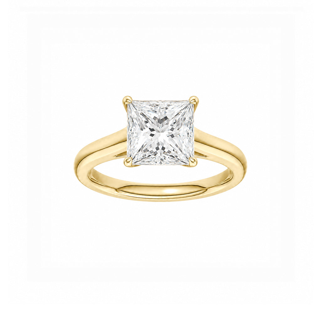 Diamond Engagement Ring 18K