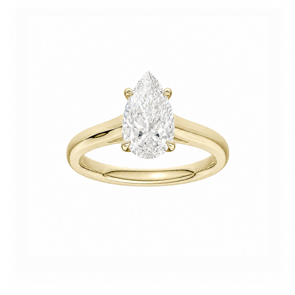 Diamond Engagement Ring 18K