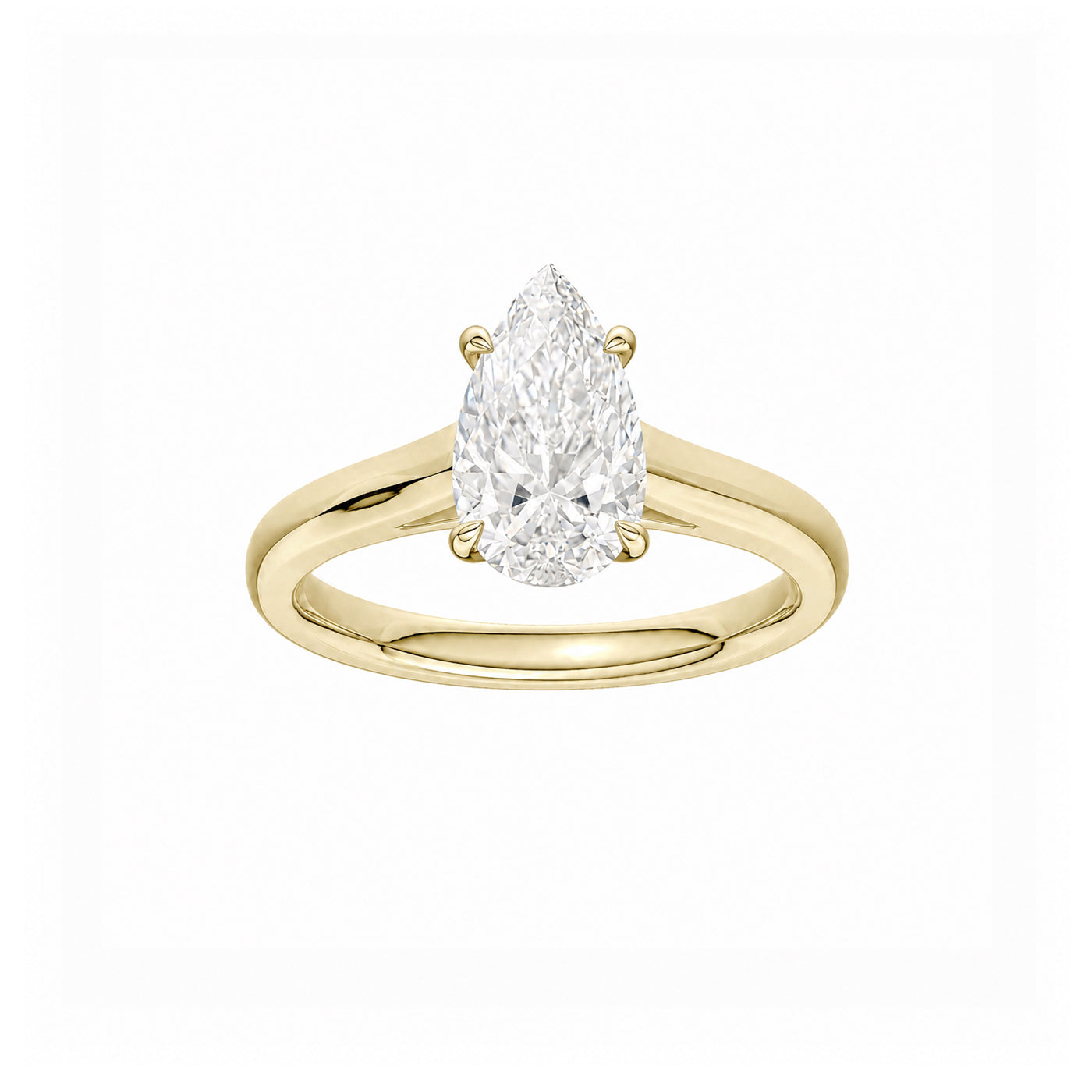 Diamond Engagement Ring 18K