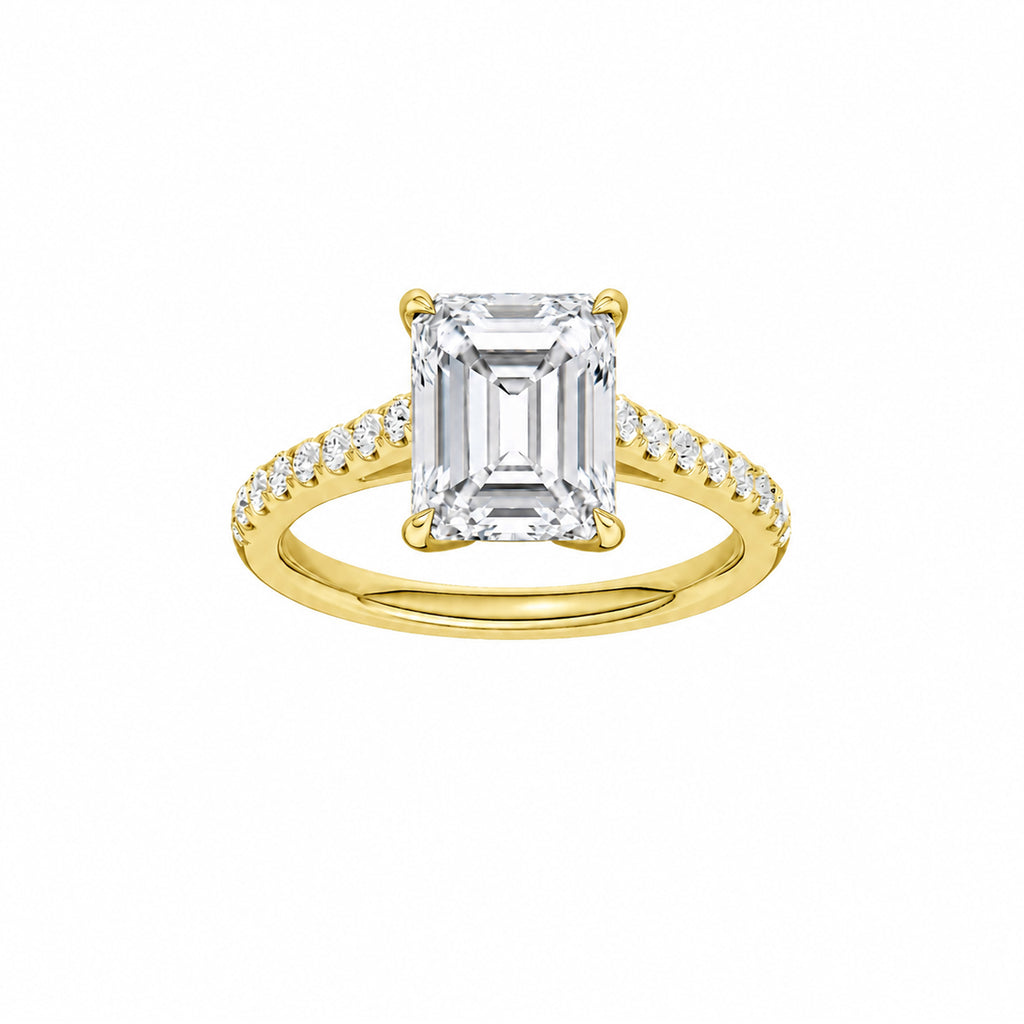 Diamond Engagement Ring 18K