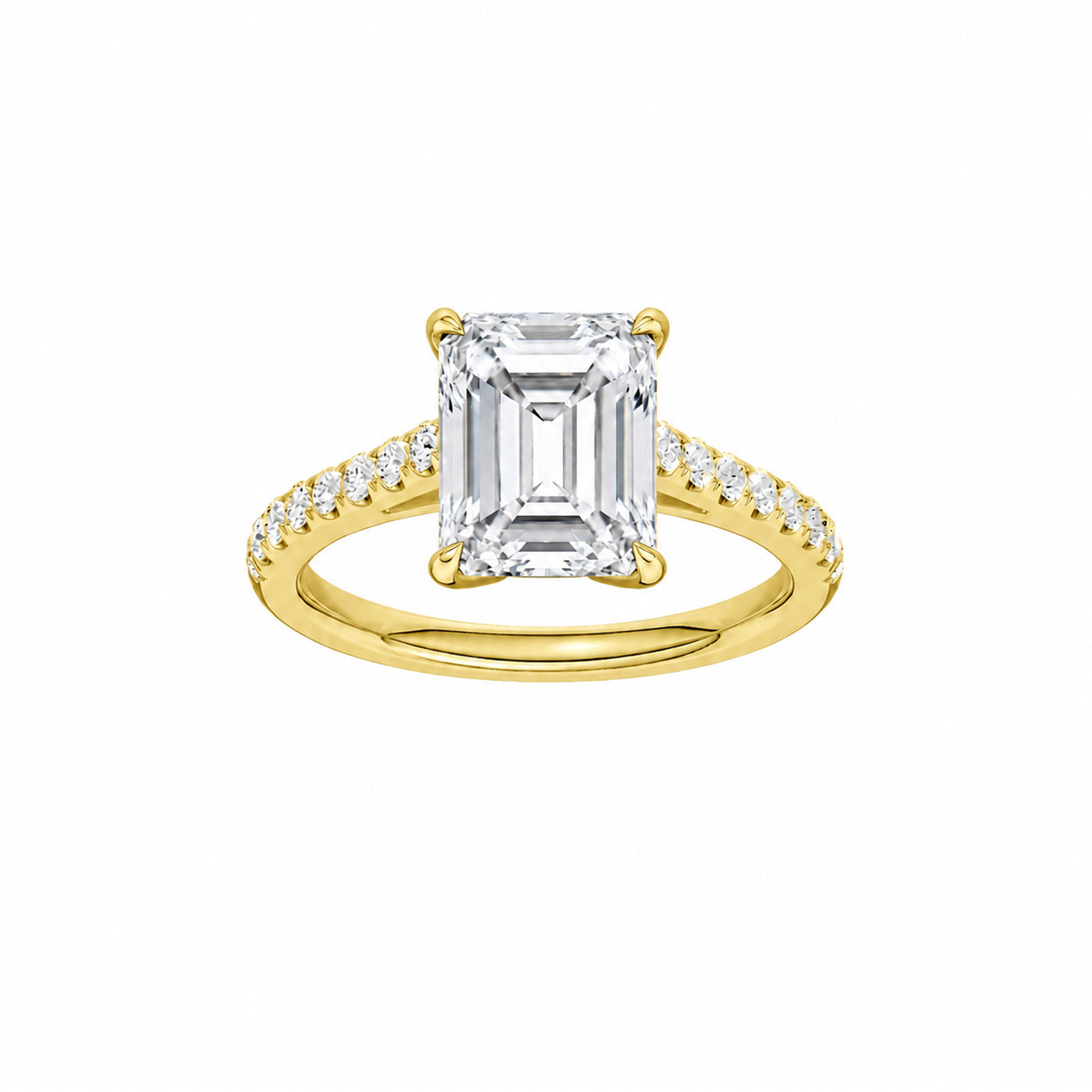 Diamond Engagement Ring 18K