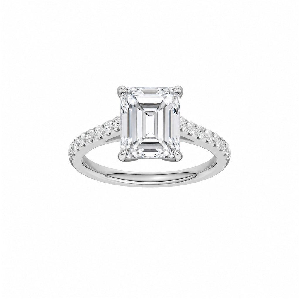 Diamond Engagement Ring 18K