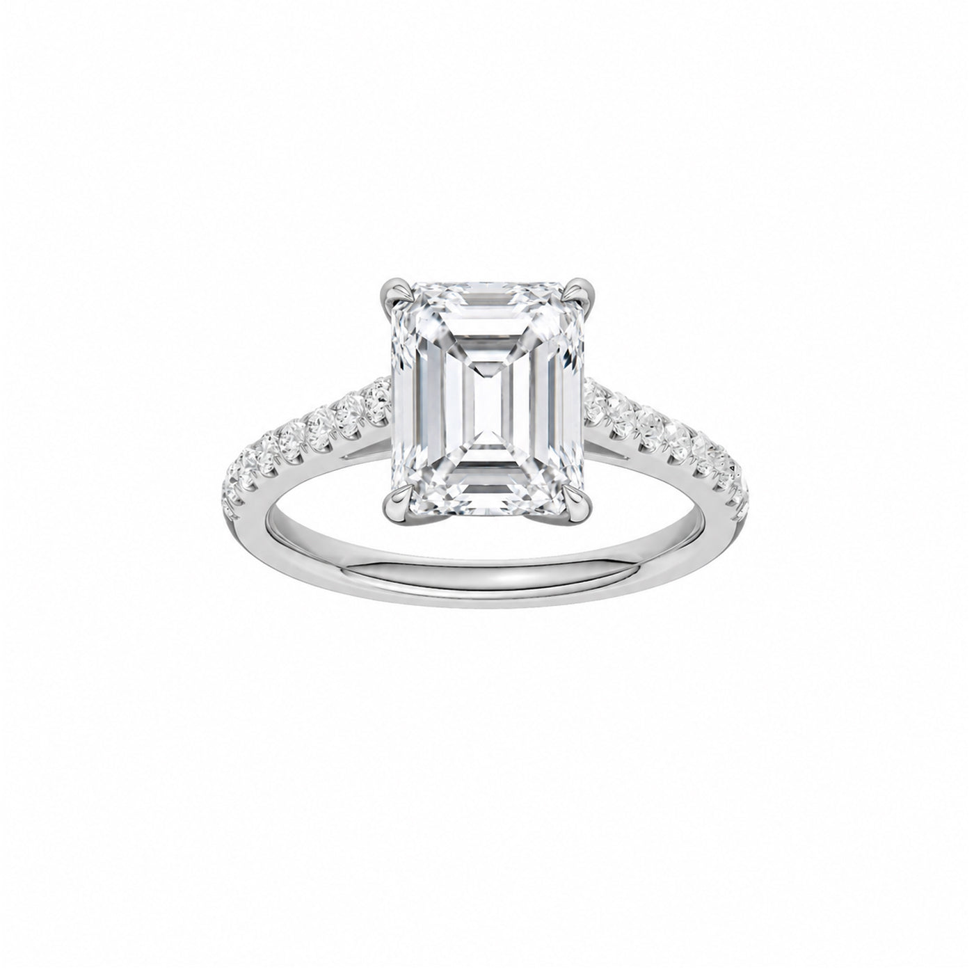 Diamond Engagement Ring 18K
