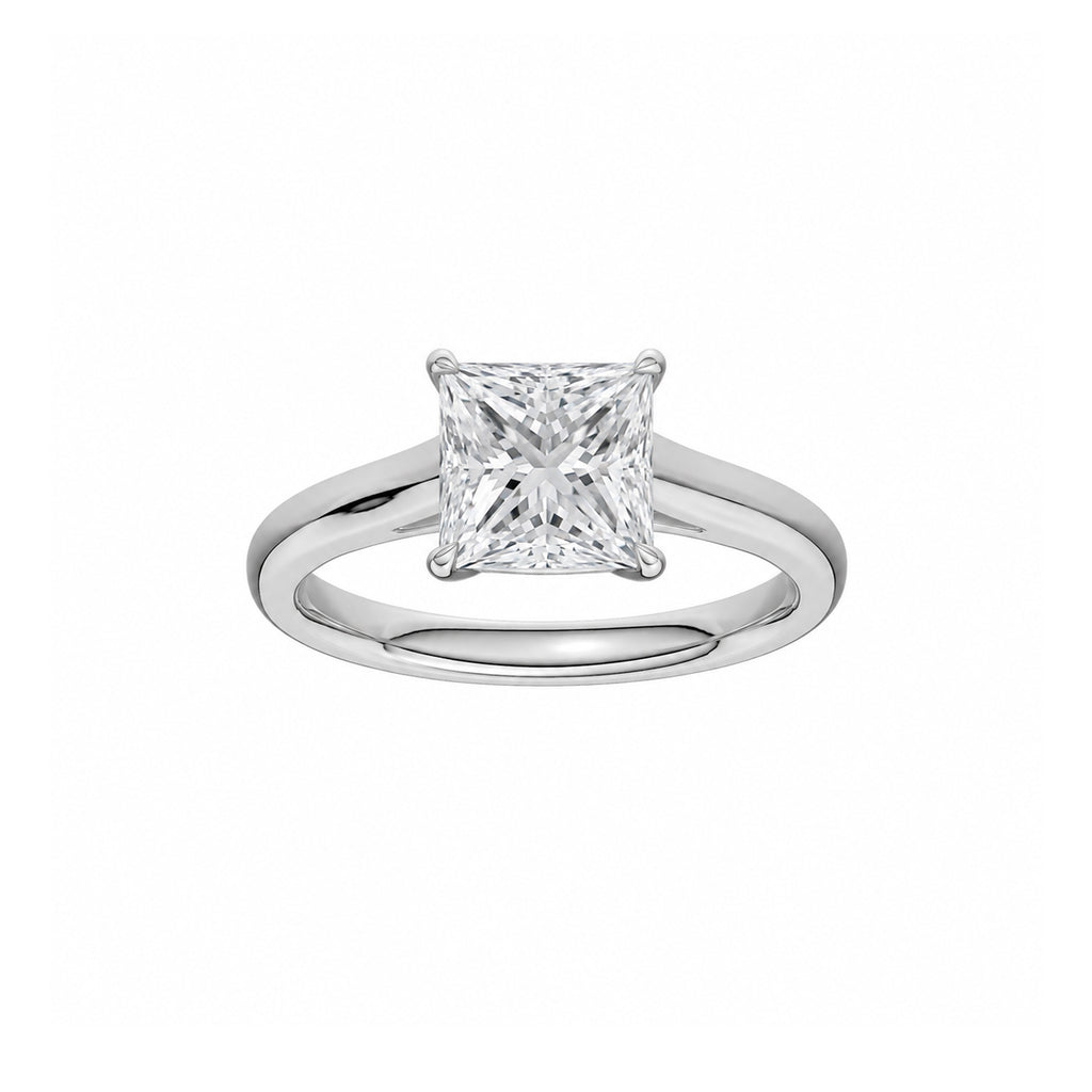 Diamond Engagement Ring 18K