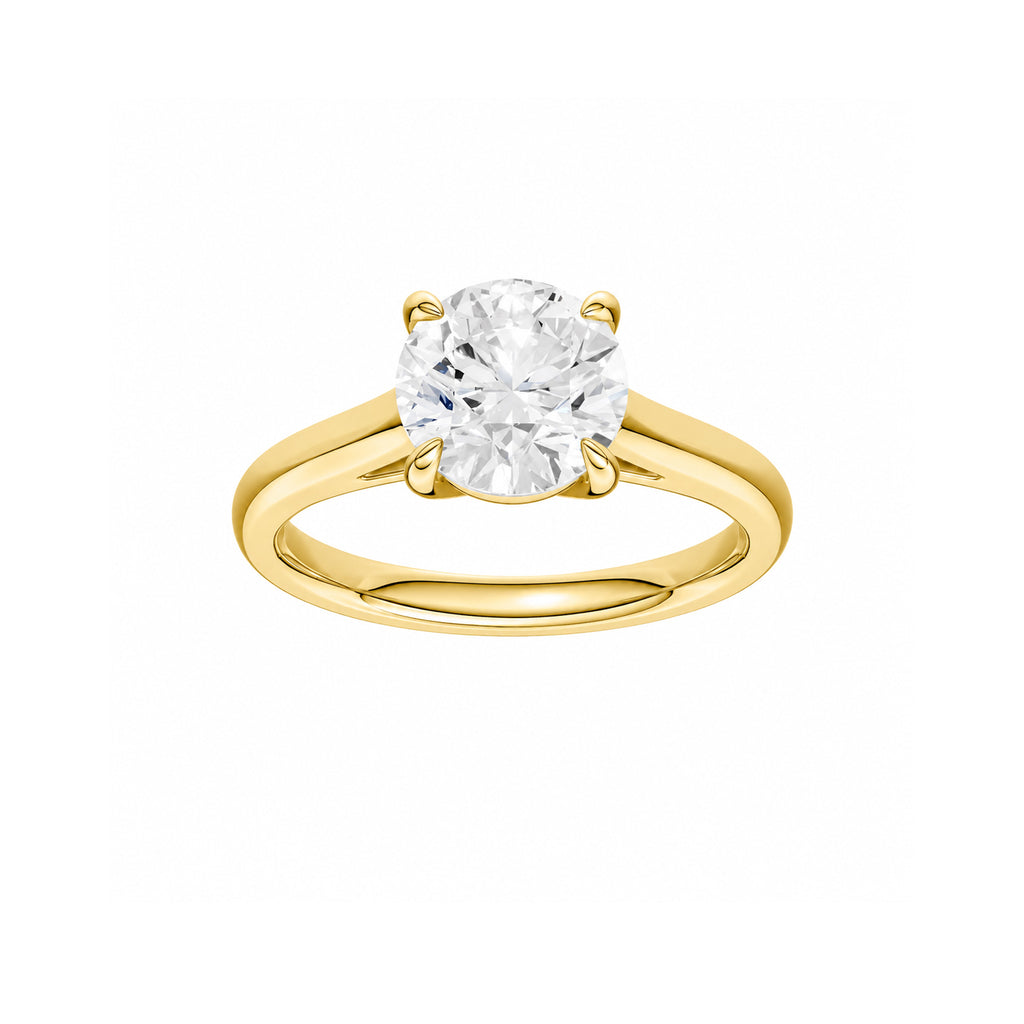 Diamond Engagement Ring 18K