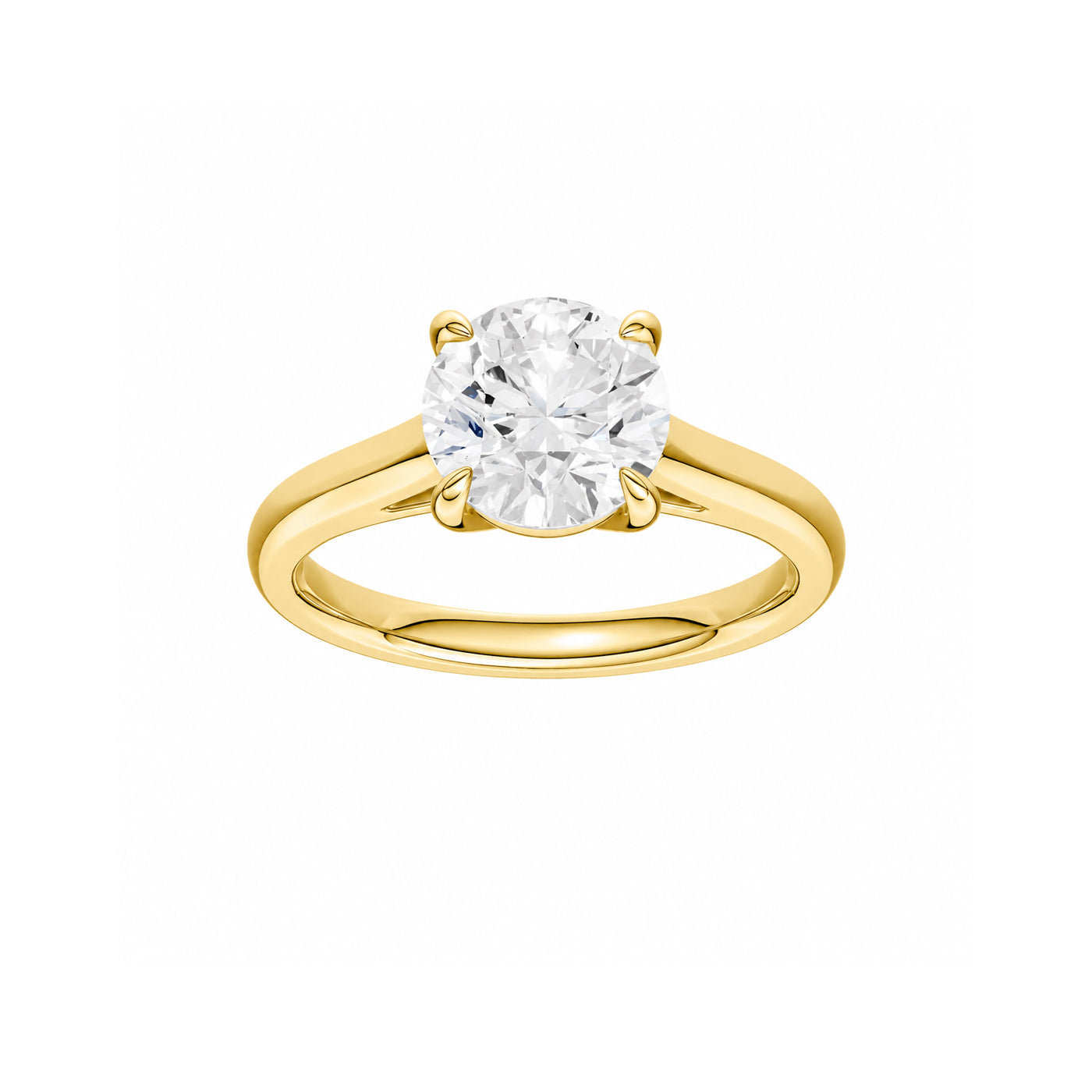 Diamond Engagement Ring 18K