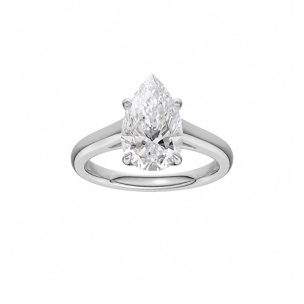 Diamond Engagement Ring 18K