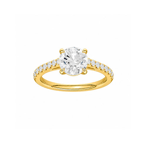 Diamond Engagement Ring 18K