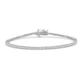 Pulsera de tenis de diamantes de 18 quilates