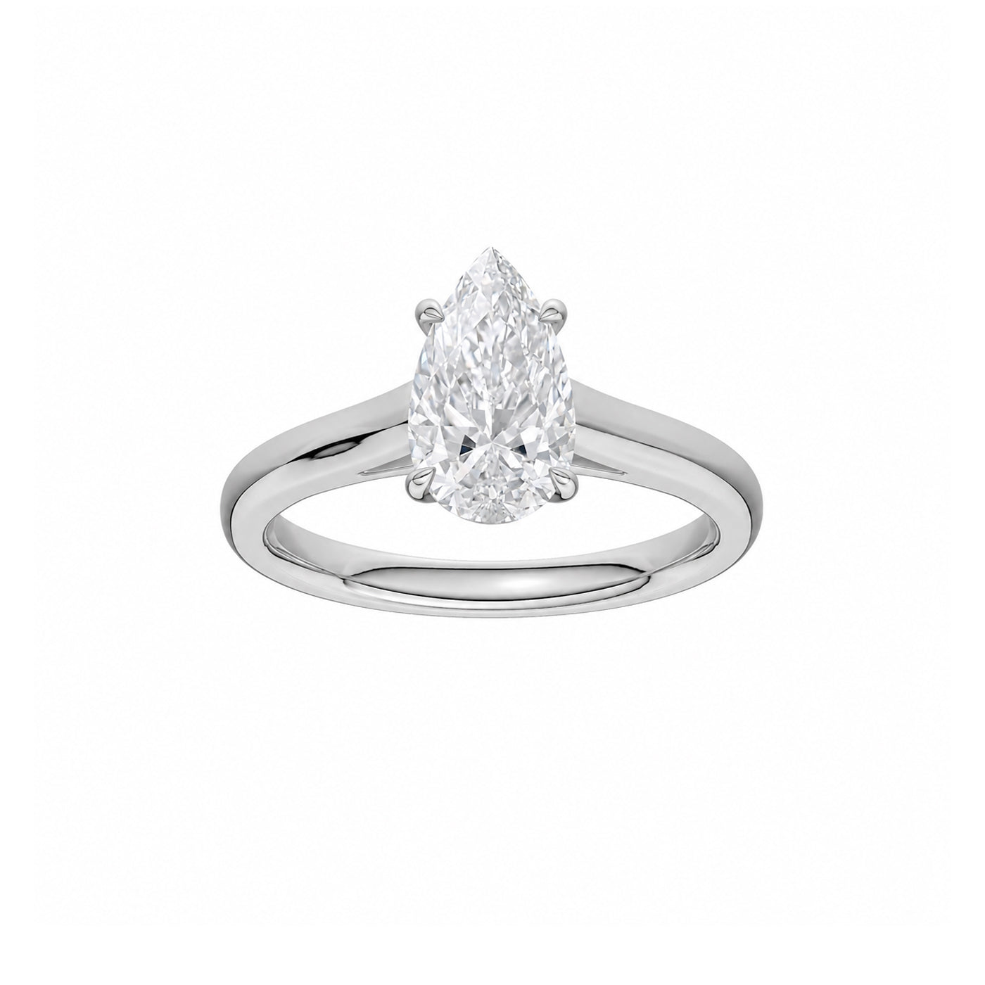 Diamond Engagement Ring 18K