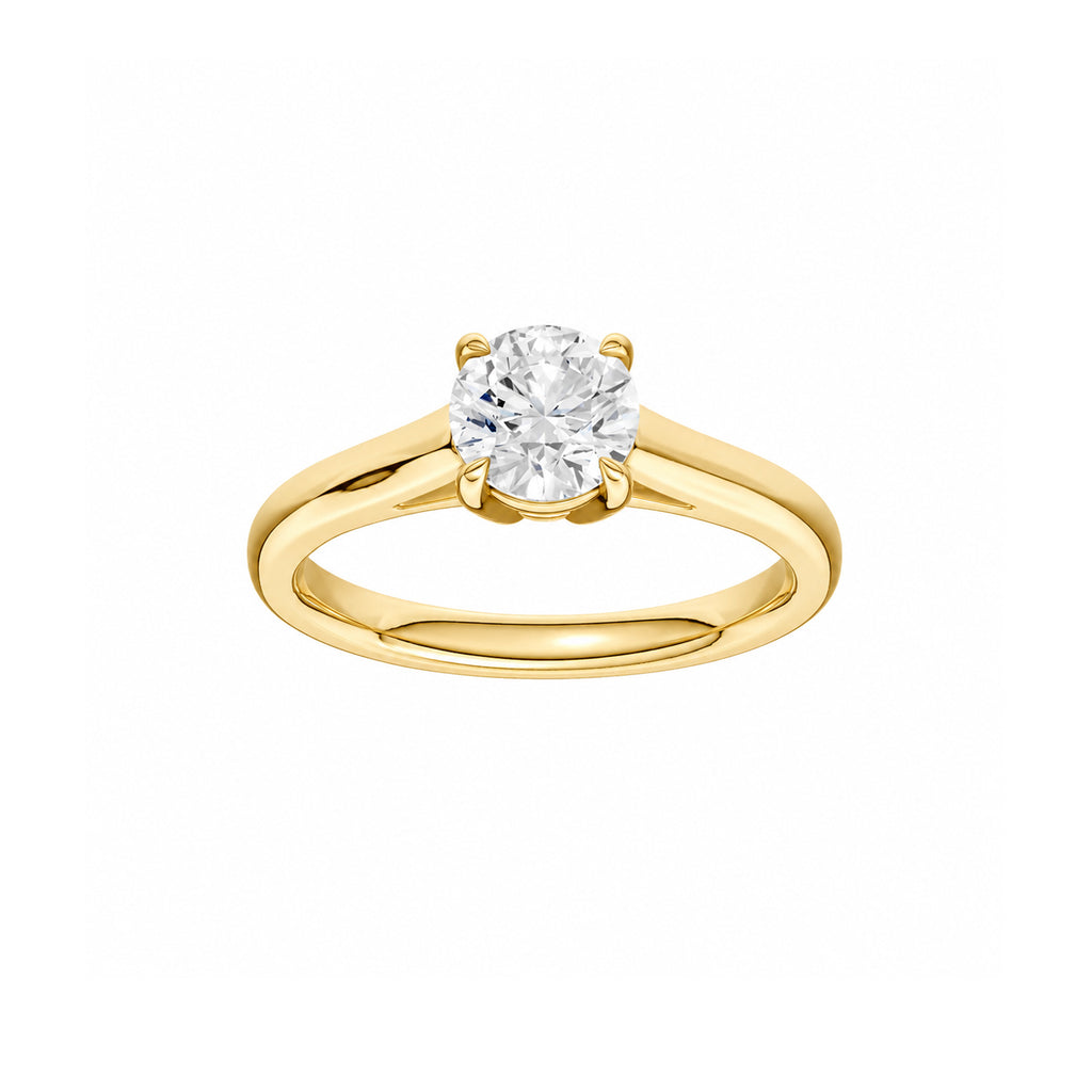 Diamond Engagement Ring 18K