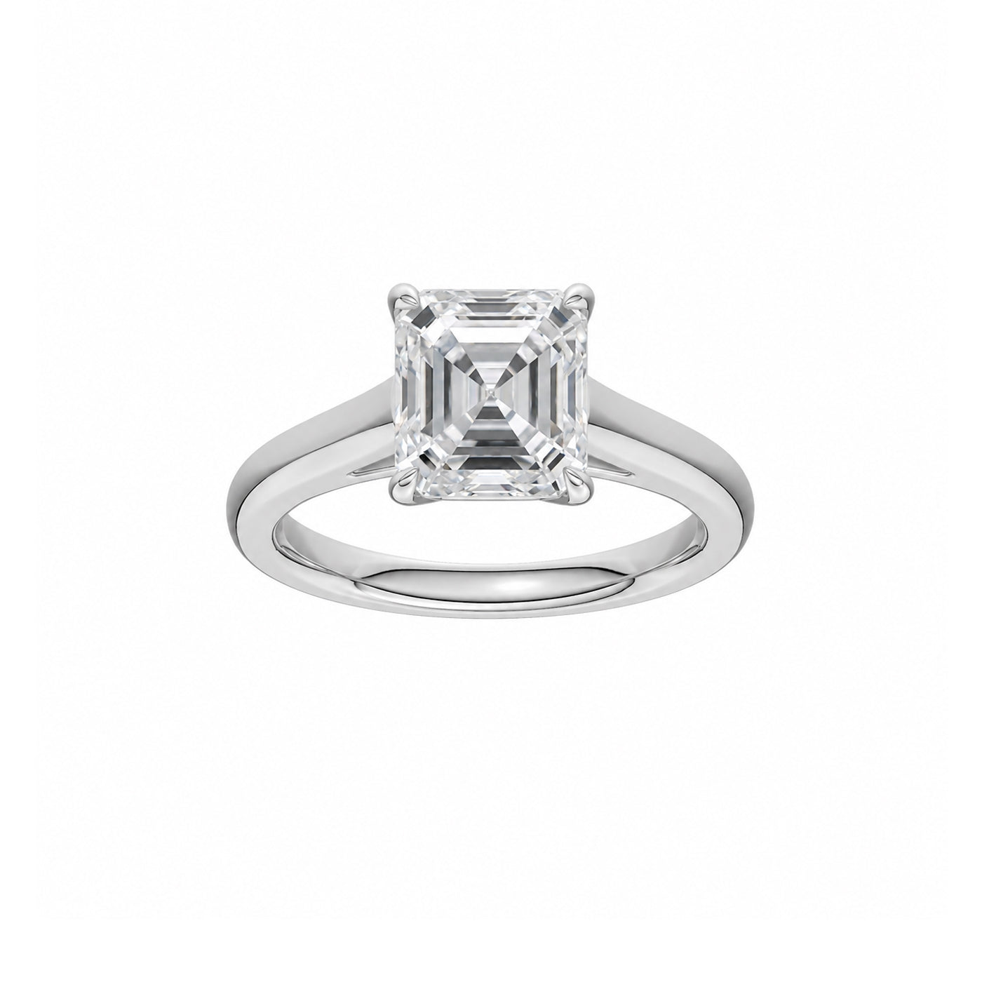 Diamond Engagement Ring 18K