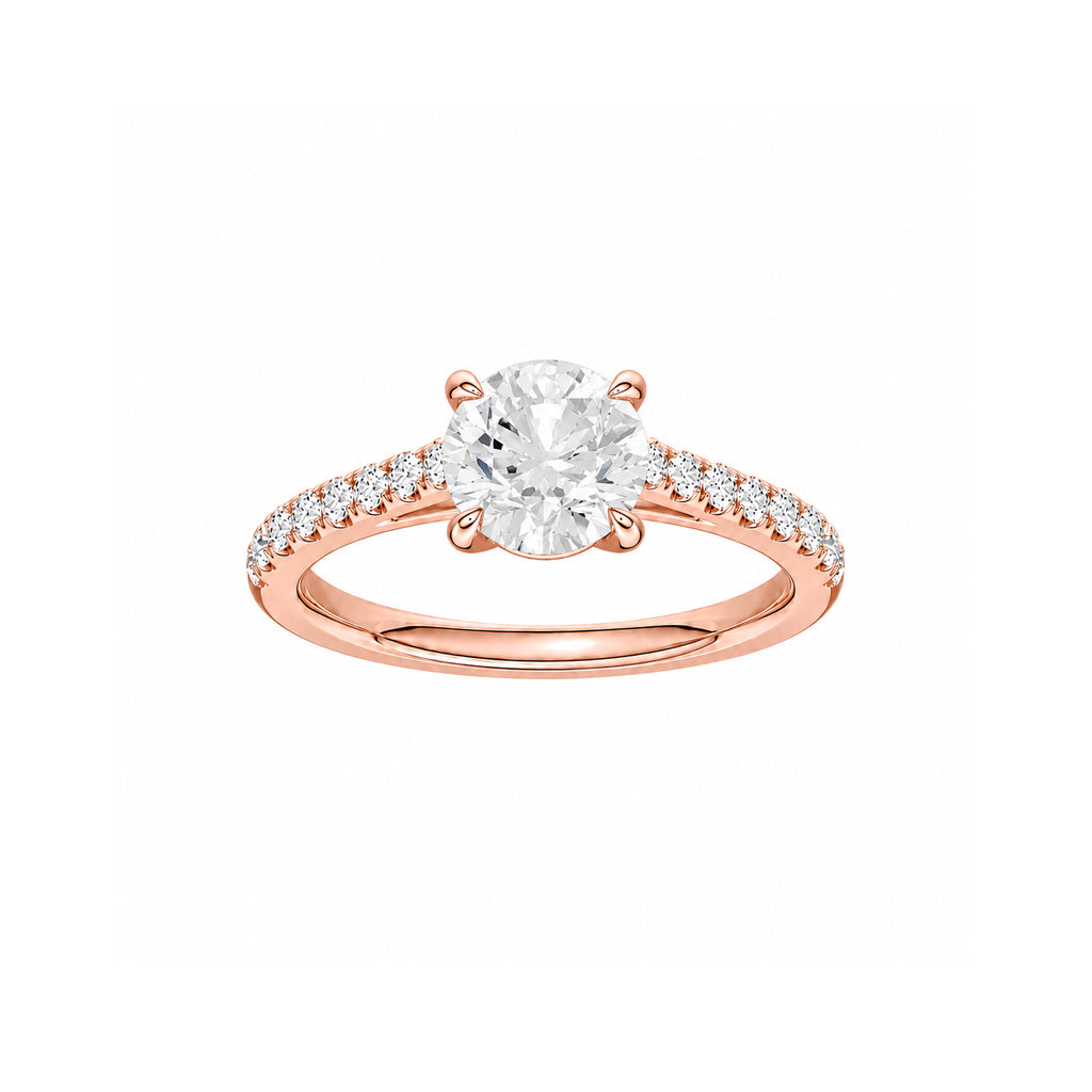 Diamond Engagement Ring 18K