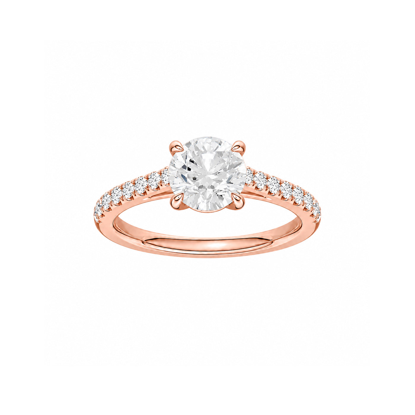 Diamond Engagement Ring 18K