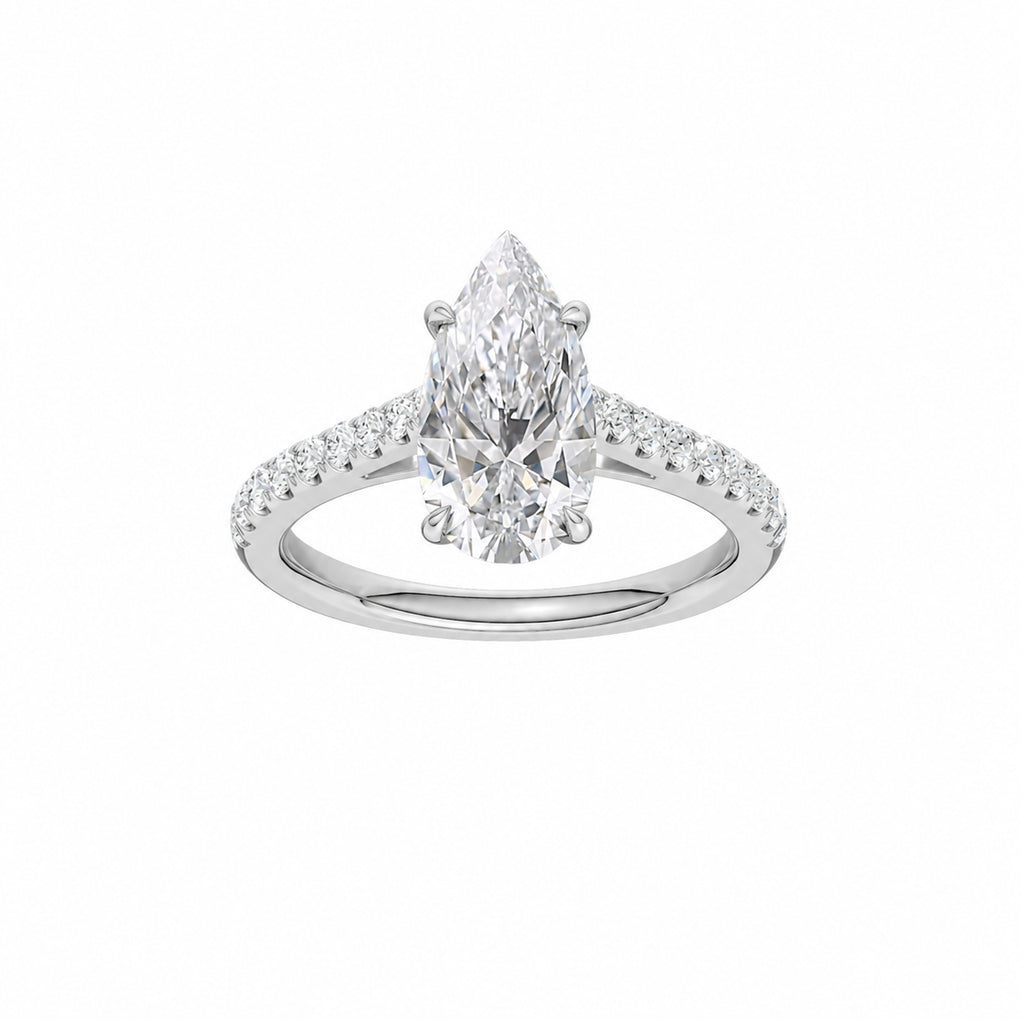 Diamond Engagement Ring 18K