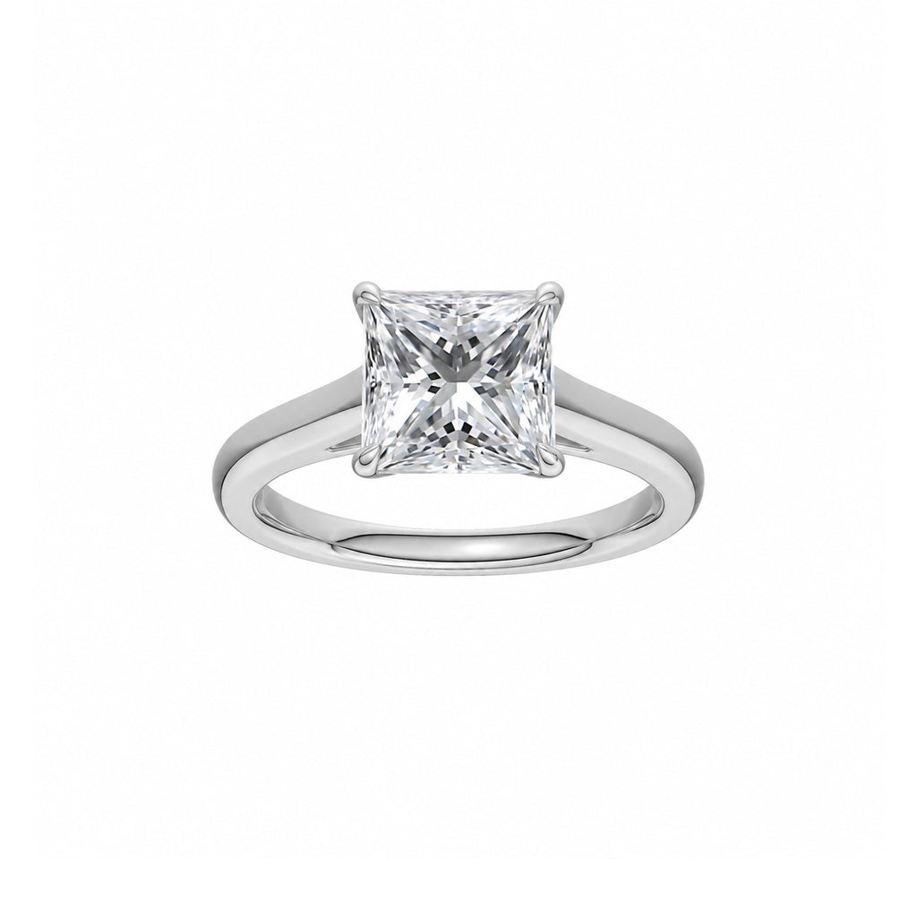 Diamond Engagement Ring 18K