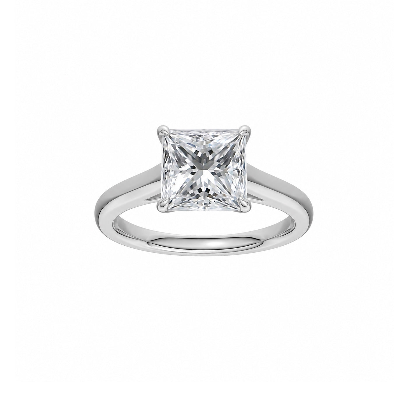 Diamond Engagement Ring 18K