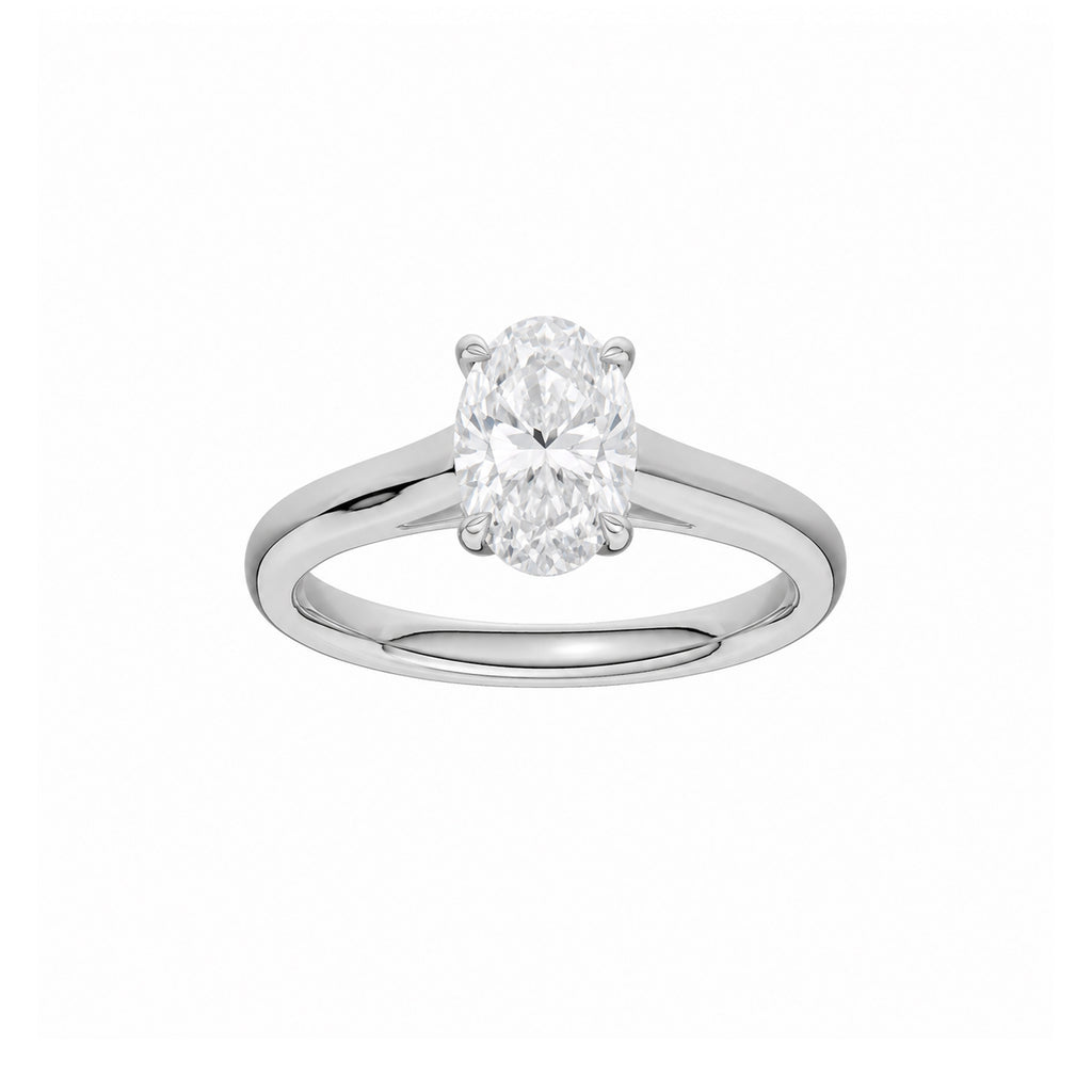 Diamond Engagement Ring 18K