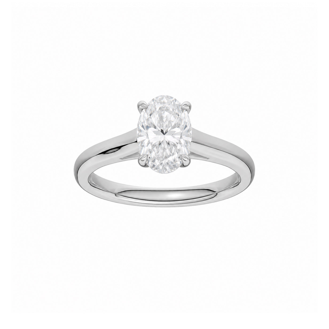 Diamond Engagement Ring 18K