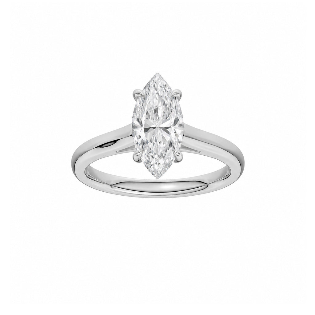 Diamond Engagement Ring 18K