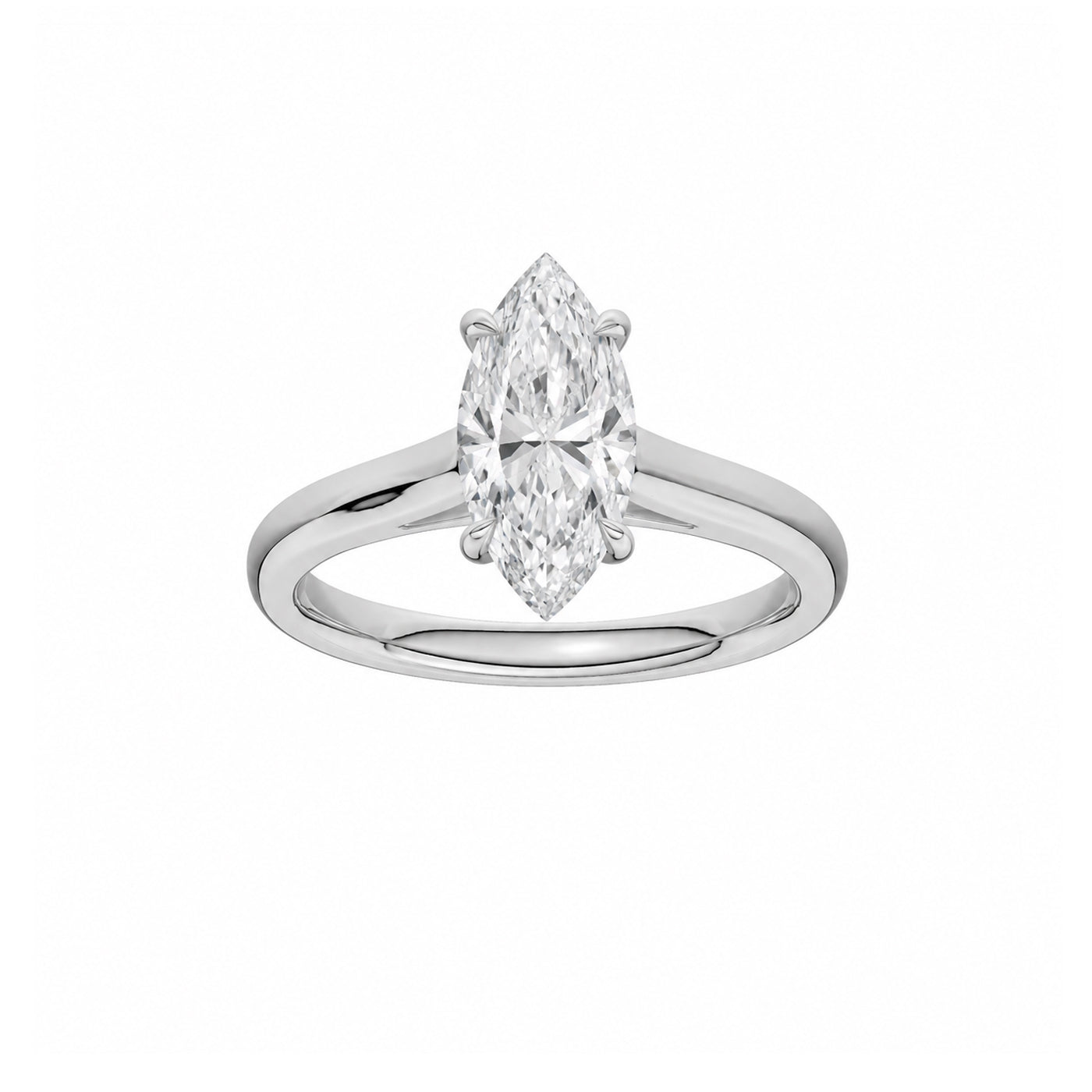 Diamond Engagement Ring 18K