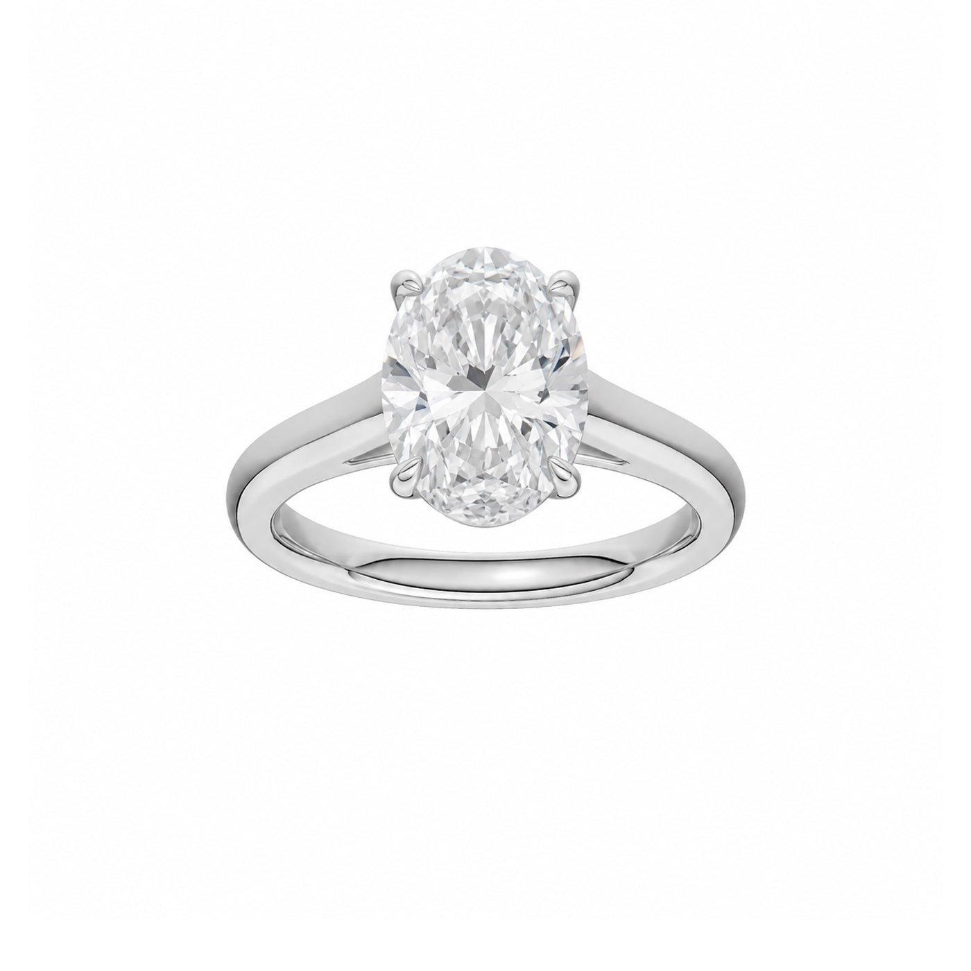 Diamond Engagement Ring 18K