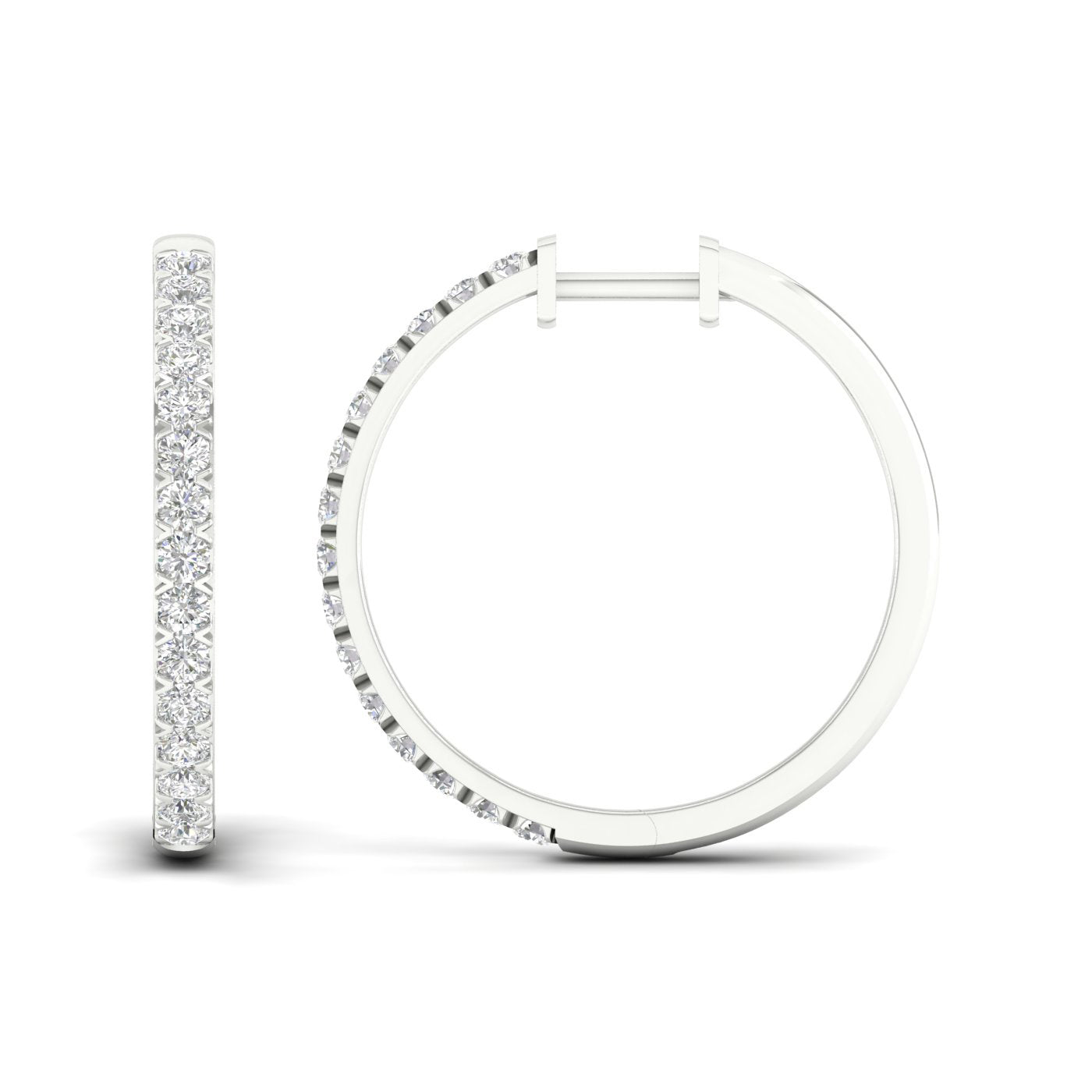 Diamond Earring Pair 18K