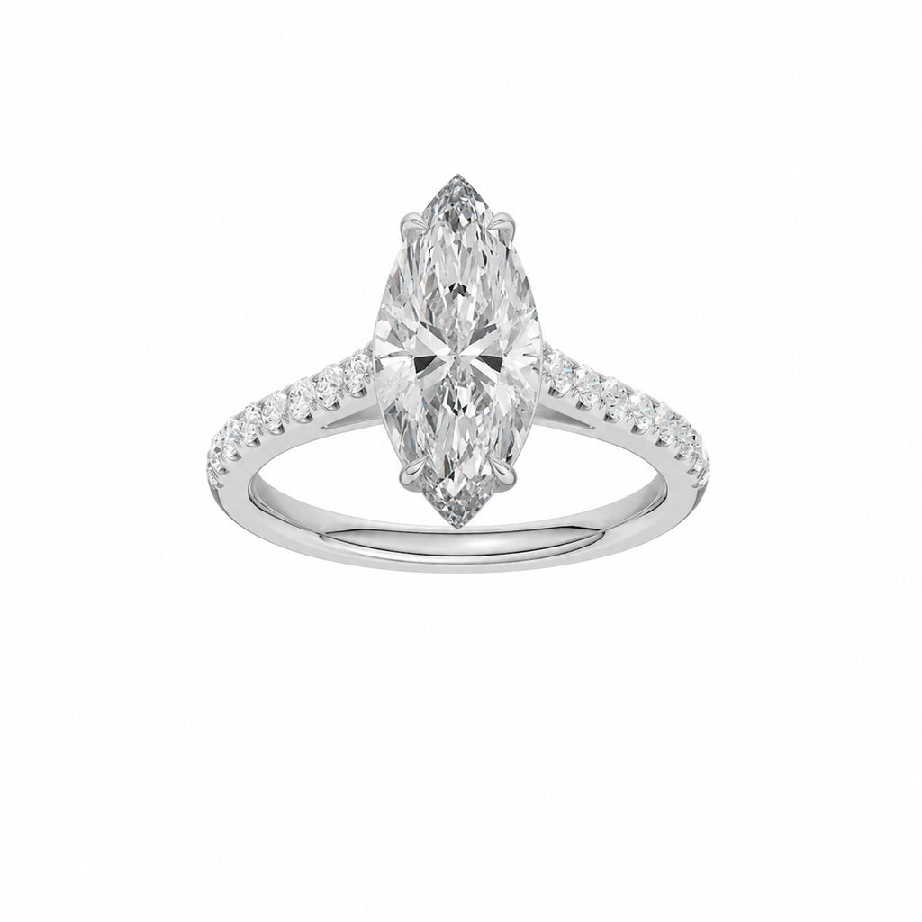 Diamond Engagement Ring 18K