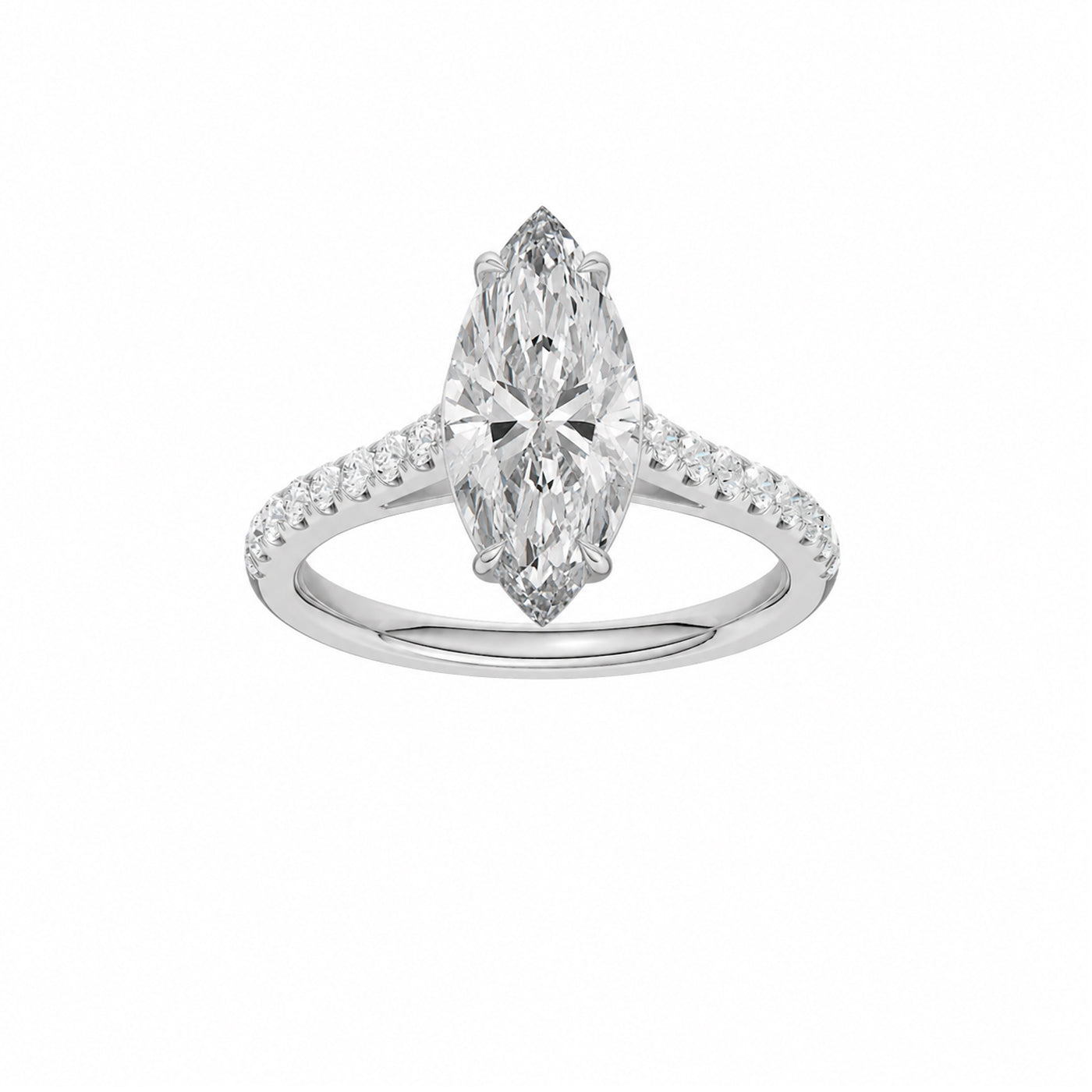 Diamond Engagement Ring 18K