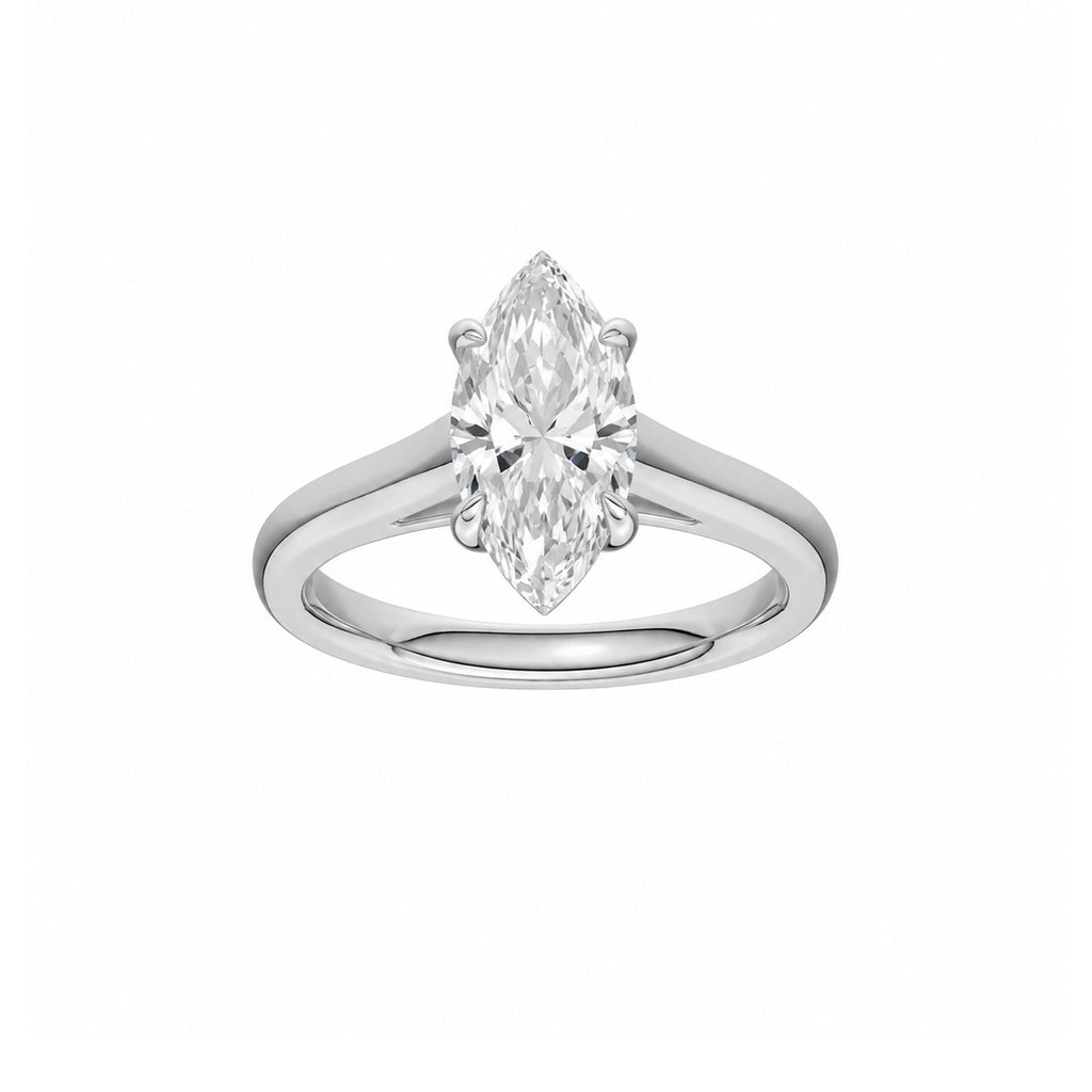 Diamond Engagement Ring 18K