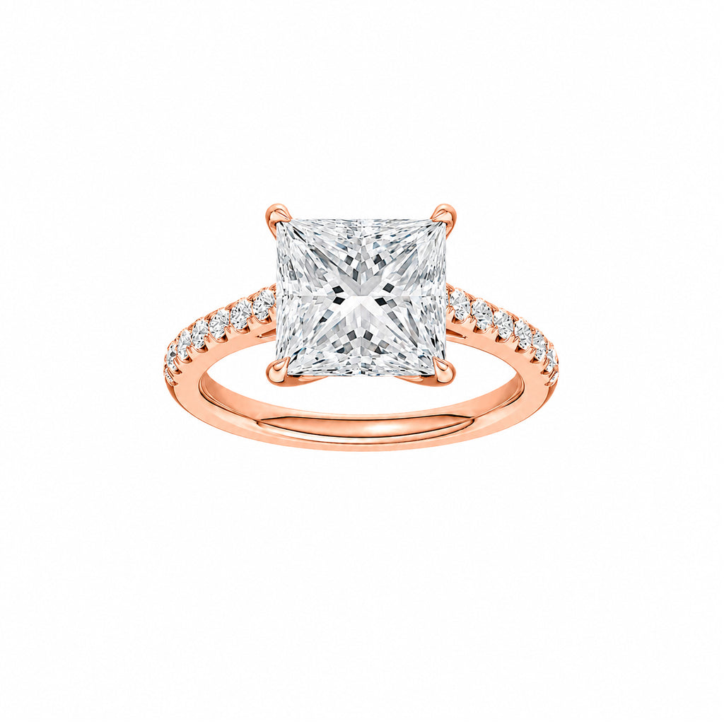 Diamond Engagement Ring 18K