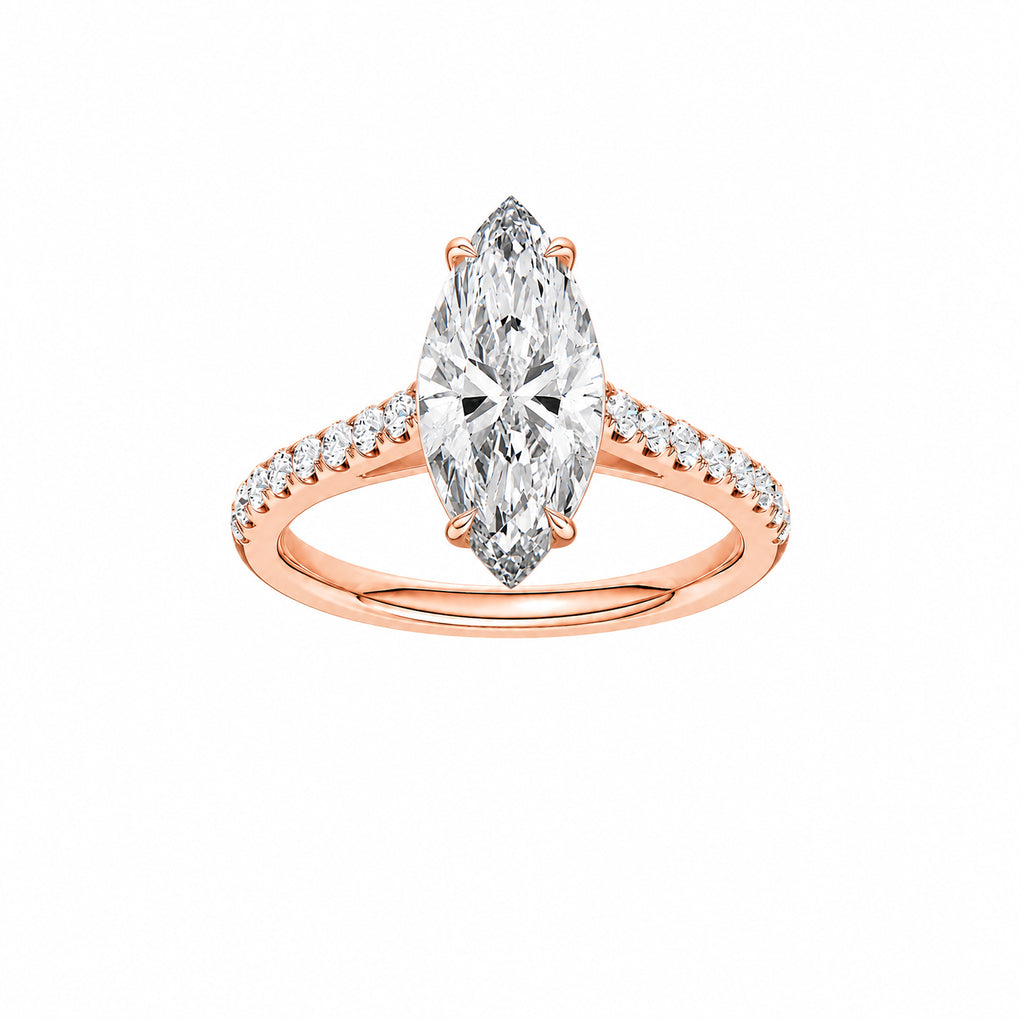 Diamond Engagement Ring 18K