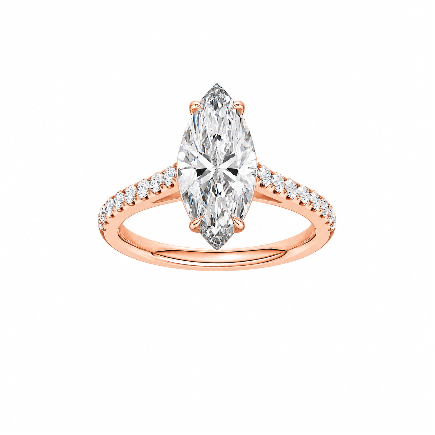Diamond Engagement Ring 18K
