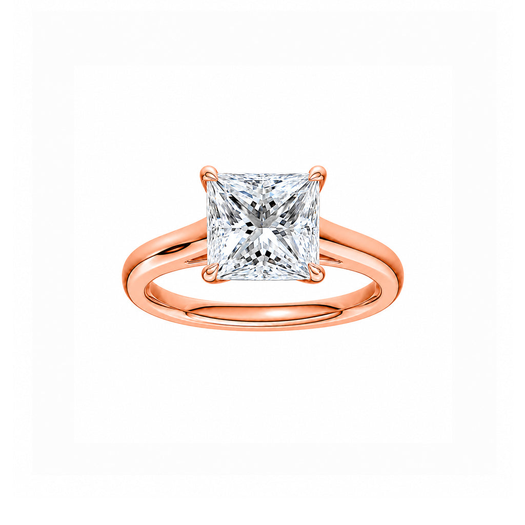 Diamond Engagement Ring 18K