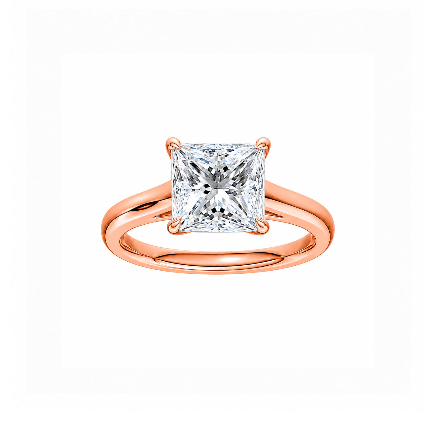Diamond Engagement Ring 18K