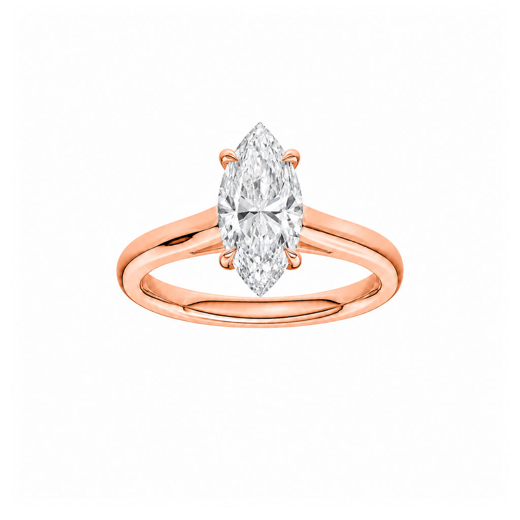 Diamond Engagement Ring 18K