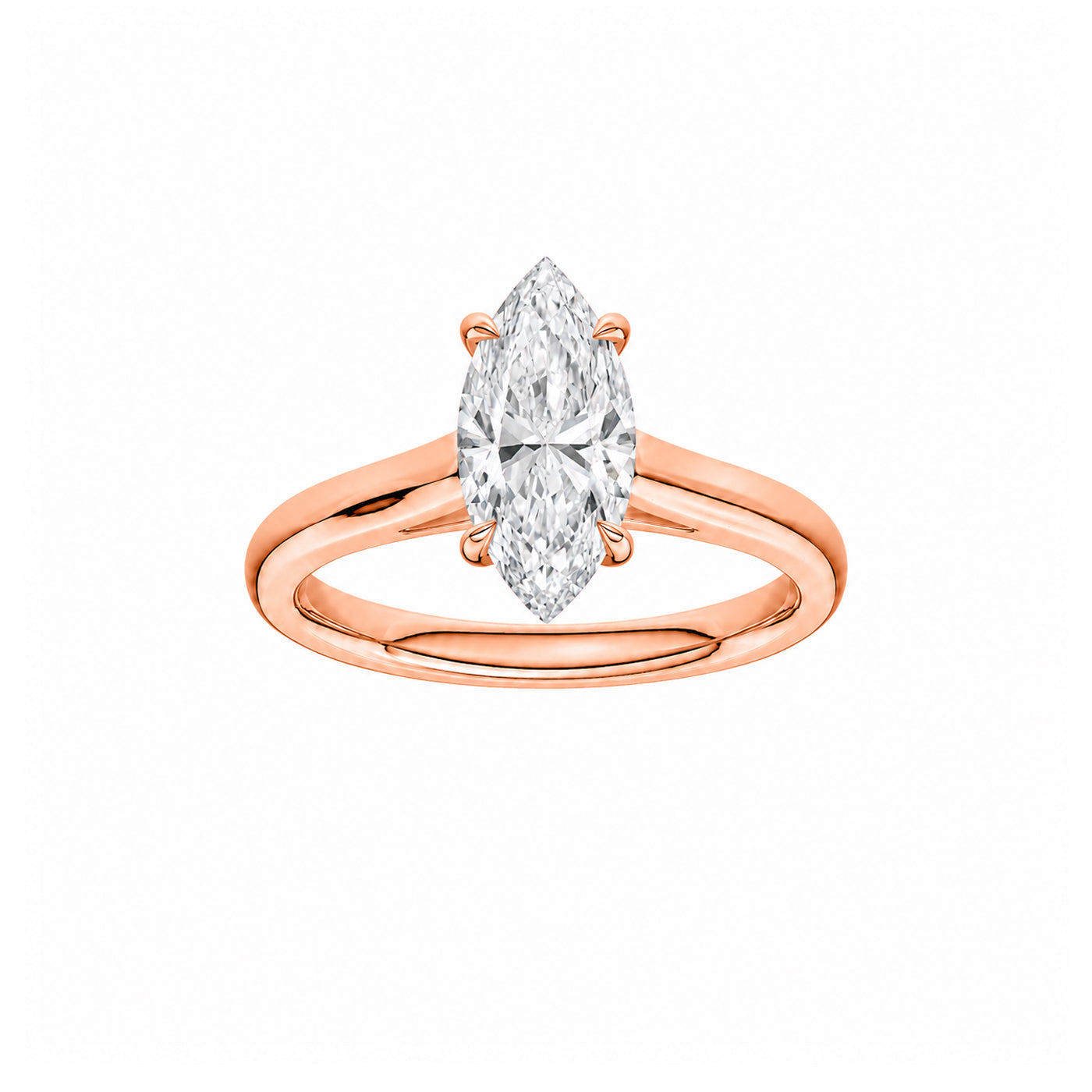 Diamond Engagement Ring 18K