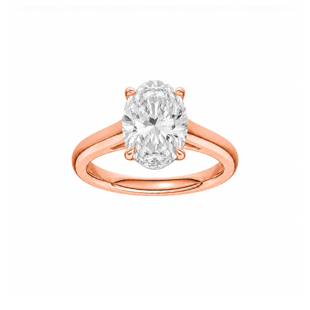 Diamond Engagement Ring 18K