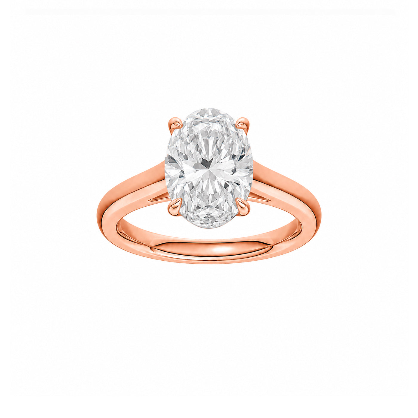 Diamond Engagement Ring 18K