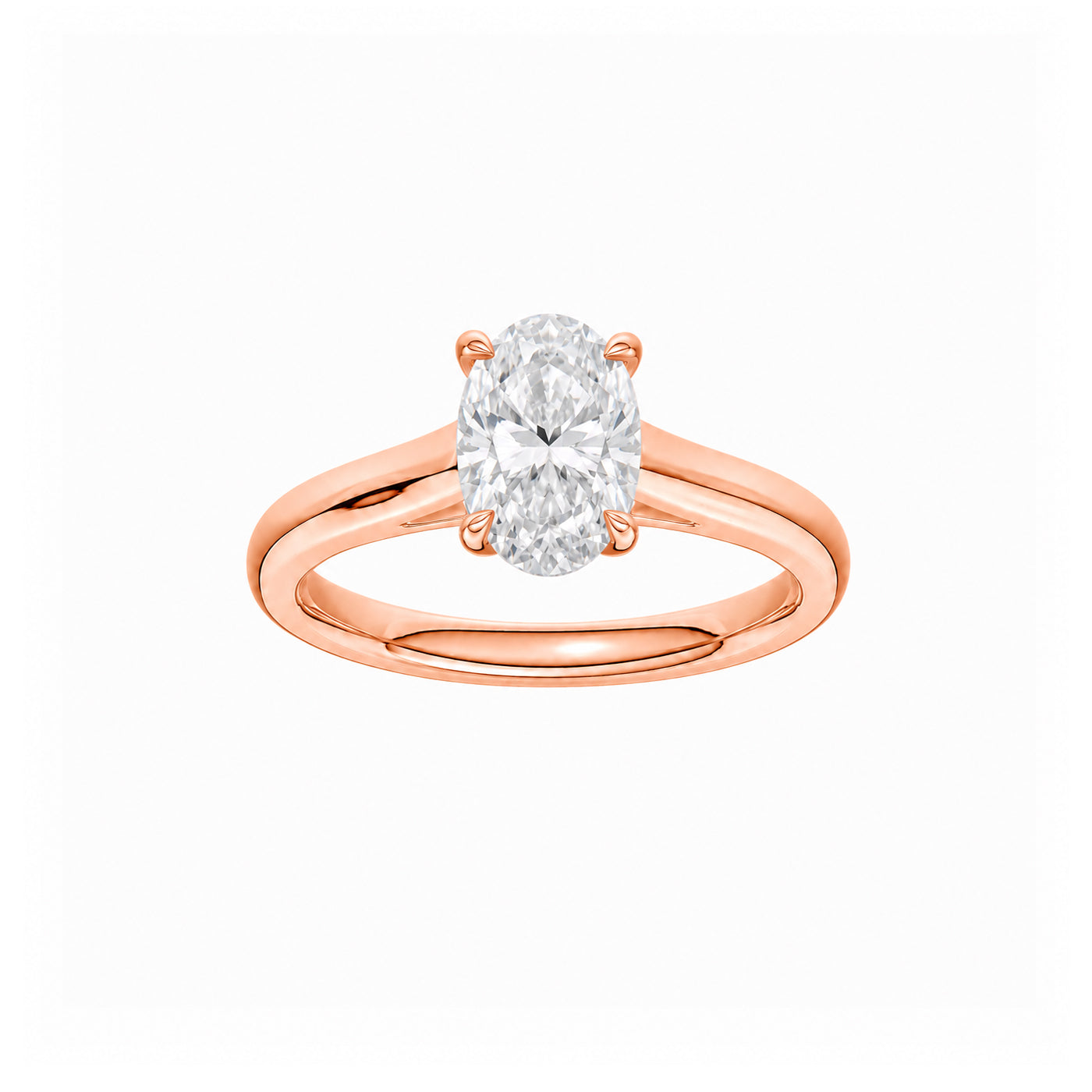 Diamond Engagement Ring 18K