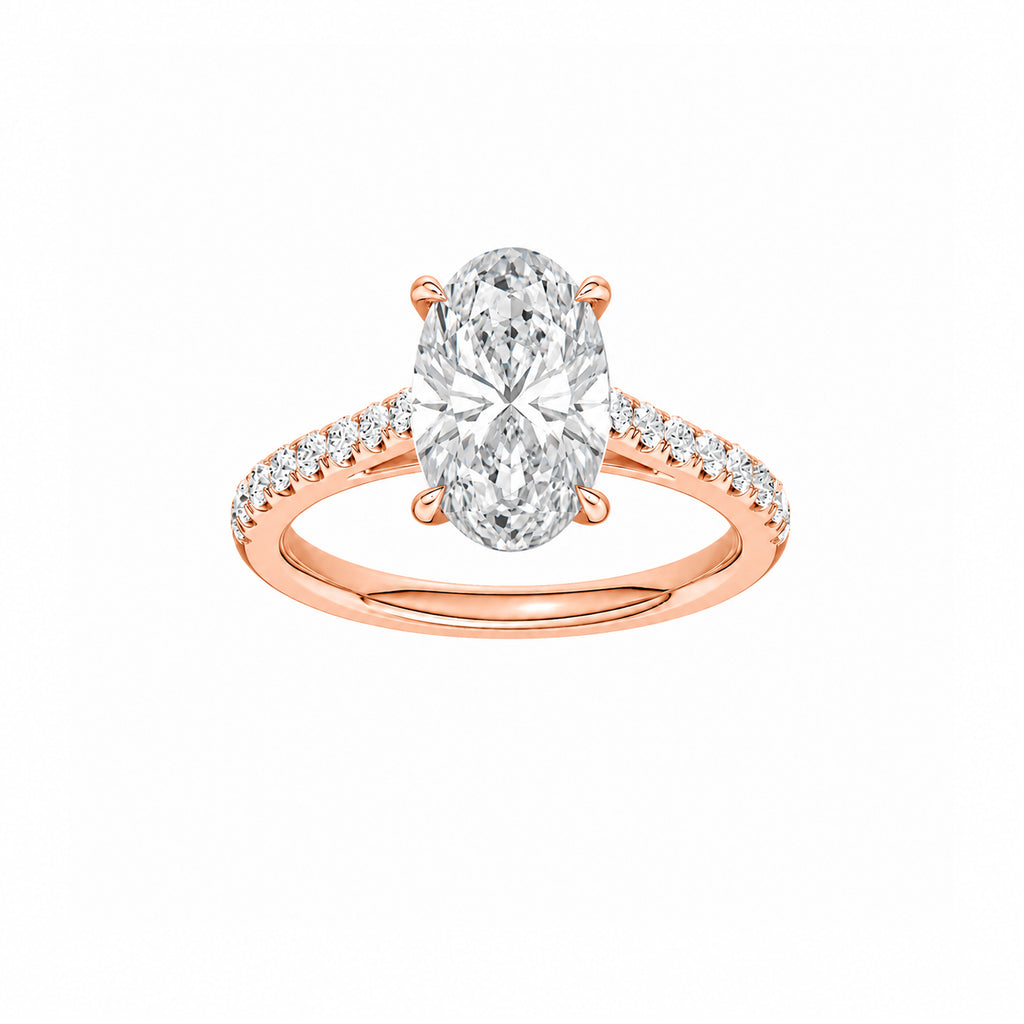 Diamond Engagement Ring 18K