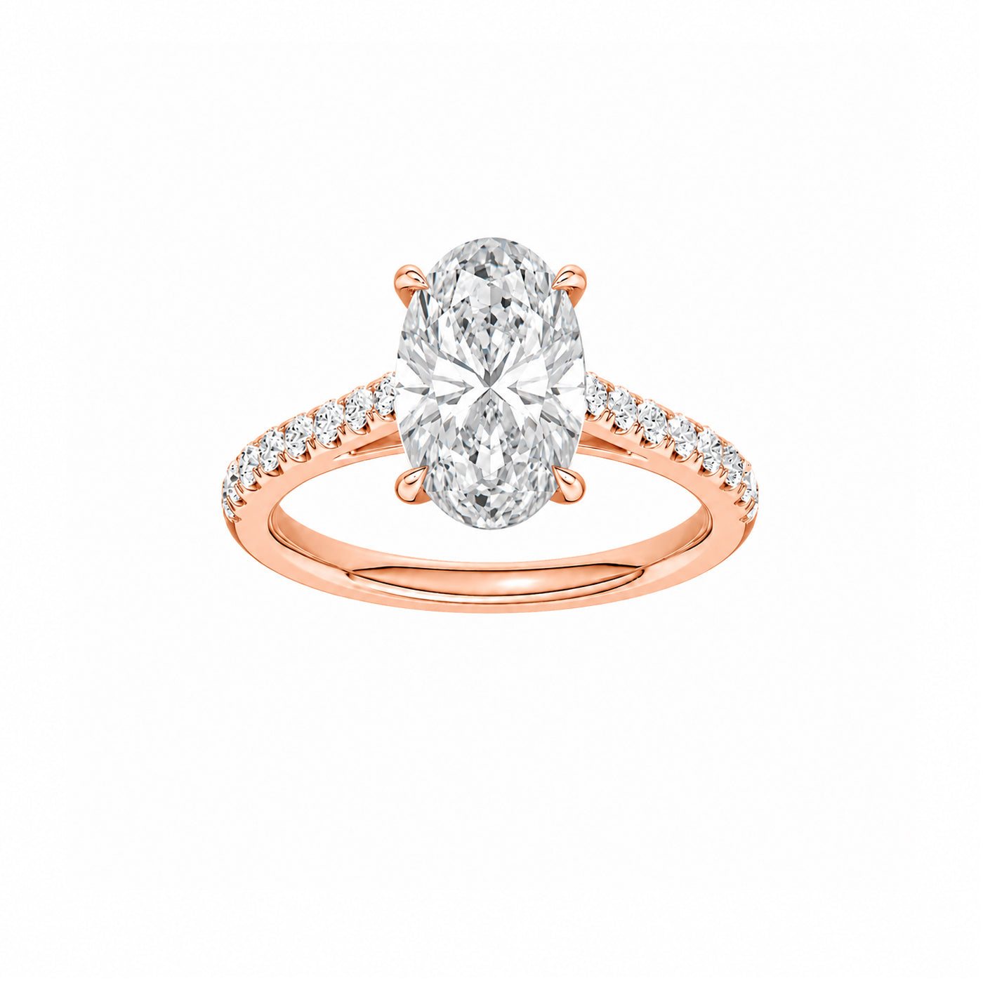 Diamond Engagement Ring 18K